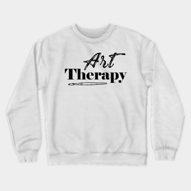 Artist - Art Therapy Crewneck Sweatshirt by KC Happy Shop